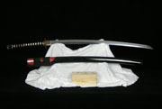 武藏拵全钢烧刃武士刀|可折卸（LJG-1072） 人气指数：8774