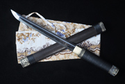 铜装日式小唐刀|百炼钢烧刃|(LJG-3119)