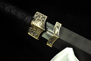 铜装双槽汉剑|T10钢烧刃|(LJG-2170）