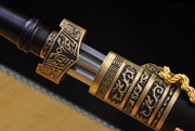 铜装卧龙剑|百炼花纹钢（LJG-2360）