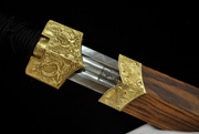 铜装四圣兽汉剑|T10钢烧刃（LJG-2533）
