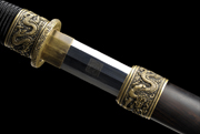 中款龙装环首剑|百炼钢烧刃（LJG-2550） 人气指数：4080
