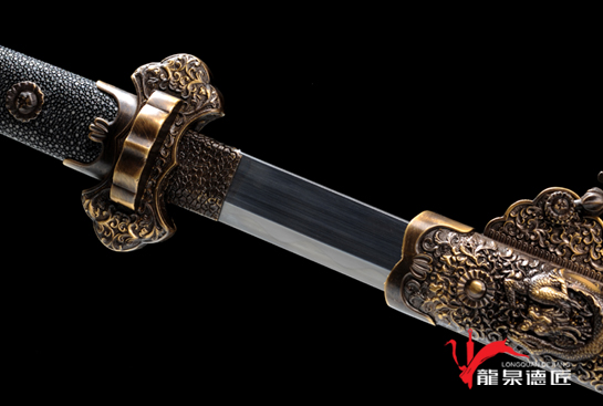 豪华麒麟唐刀|包钢（LJG-3297）| - 知名传统刀剑锻造品牌（原龙剑阁）