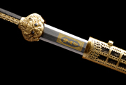 大明永乐剑|百炼花纹钢（LJG-2656） 人气指数：5644