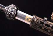 大明永乐剑|百炼花纹钢（LJG-2655） 人气指数：3240