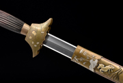 全铜装君子剑—瓦楞款(LJG-2813) 人气指数：2760